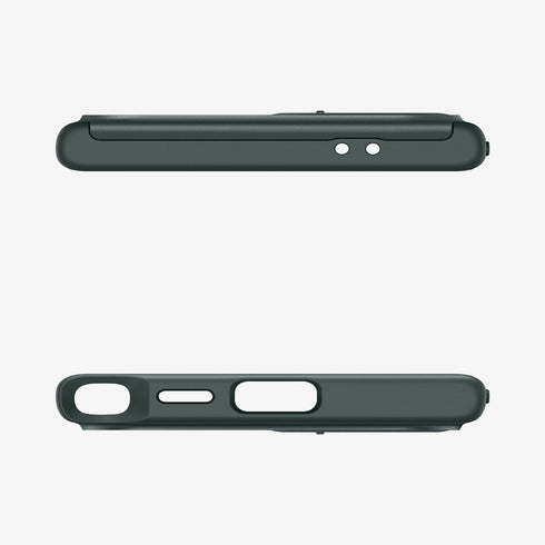 ACS07313 - Galaxy S24 Ultra Case Optik Armor in Black showing the back